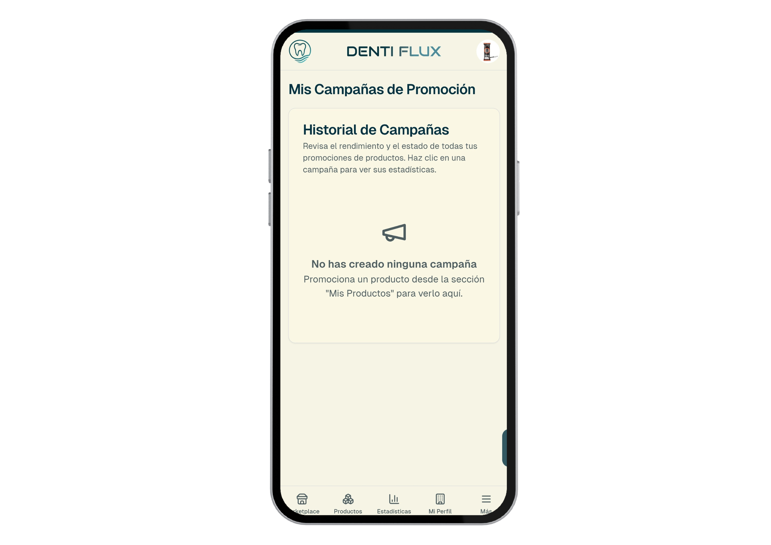 Captura de pantalla del Marketplace de DentiFlux 5